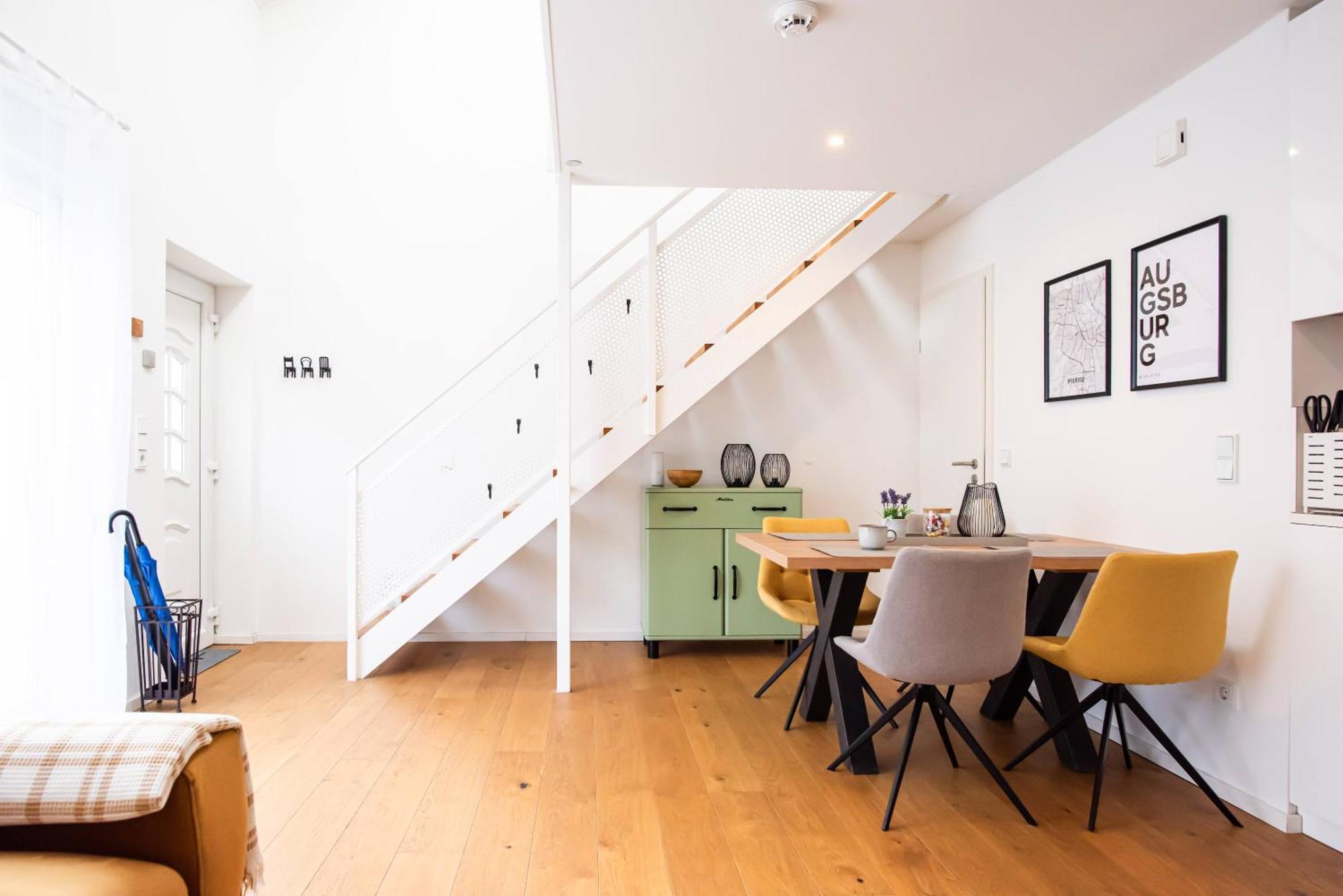 Loftartige Wohnung In Augsburg-Pfersee 외부 사진